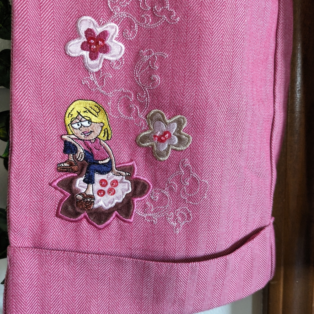Vintage Disney Lizzie McGuire Pink Girls Pants